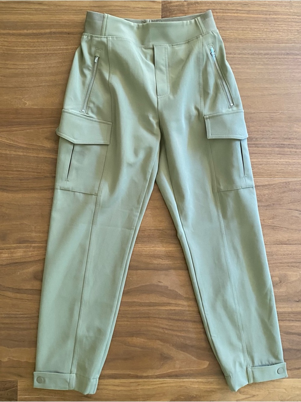 Men's Cargo Jogger Pants in Sage Green